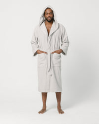 Cloud Grey Bathrobe