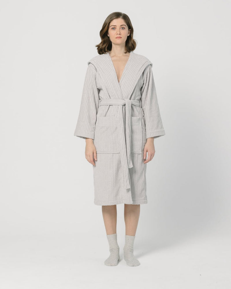 Cloud Grey Bathrobe