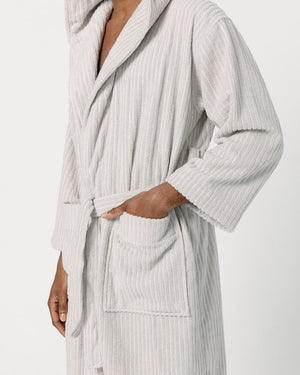 Cloud Grey Bathrobe