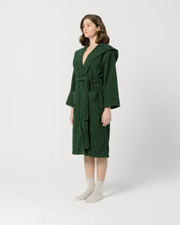 Dark Green Bathrobe