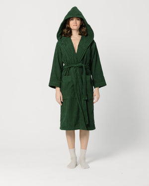 Dark Green Bathrobe