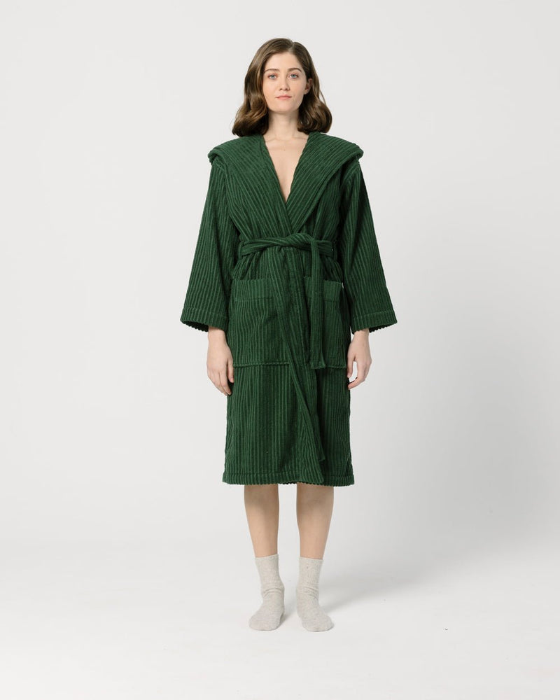 Dark Green Bathrobe