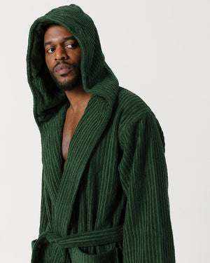 Dark Green Bathrobe