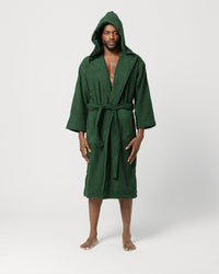 Dark Green Bathrobe