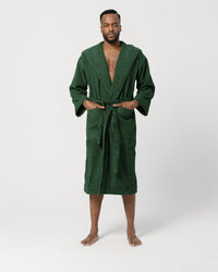 Dark Green Bathrobe