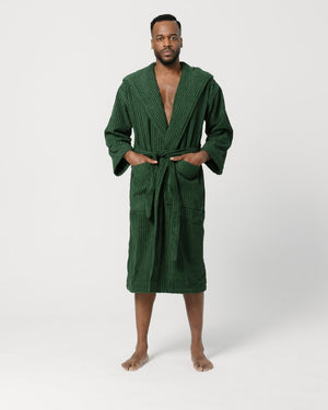 Dark Green Bathrobe