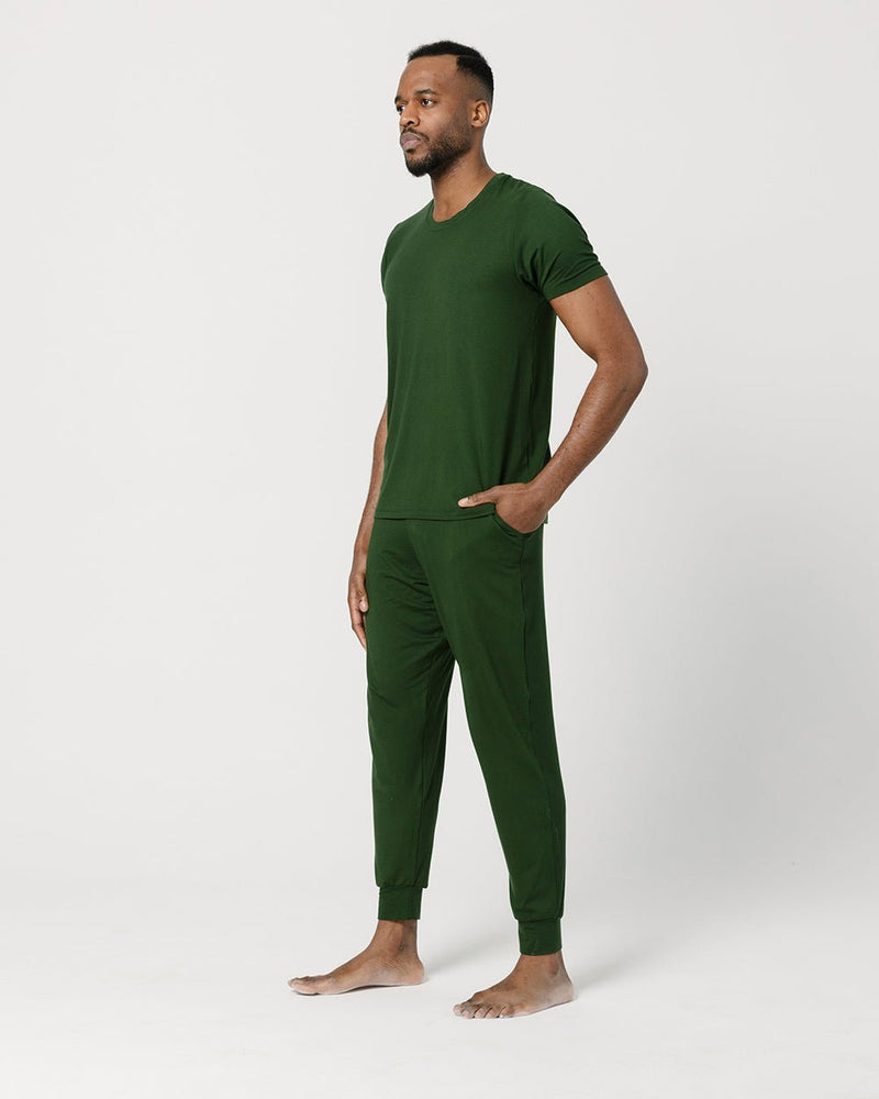 Dark Green Jogger Pants