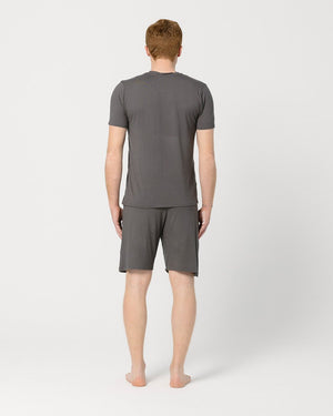 Dark Grey Basic T-Shirt