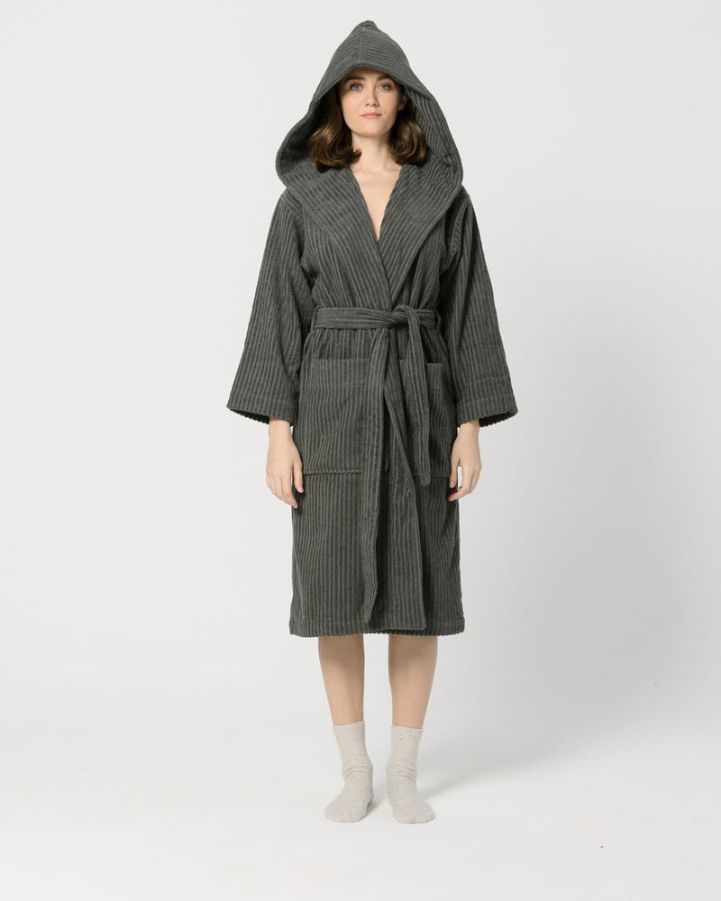 Dark Grey Bathrobe