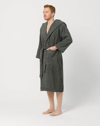 Dark Grey Bathrobe