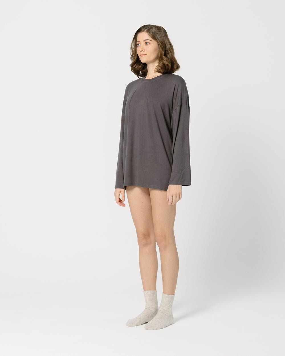 Dark Grey Oversize T-Shirt