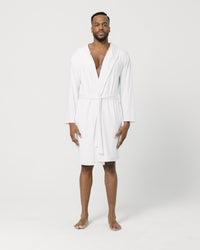 White Hooded Robe