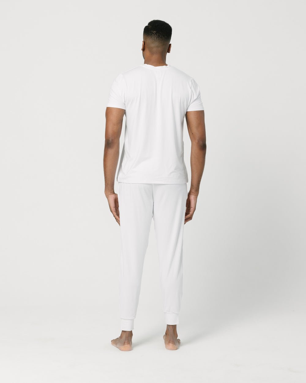 White Jogger Pants